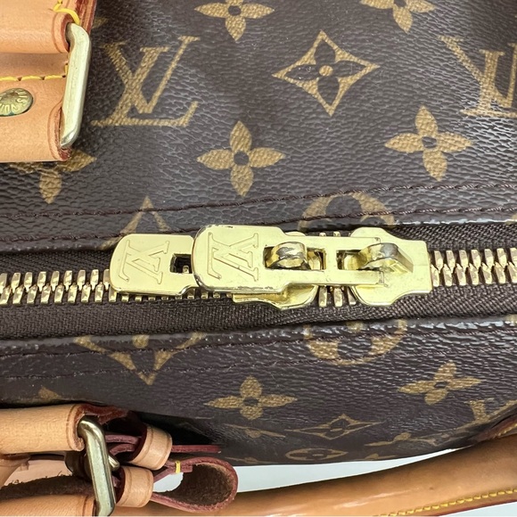 Louis Vuitton Keepall 45 Monogram Coated Canvas Travel Bag Duffle Weekender - Picture 12 of 14